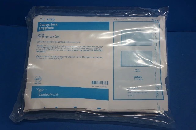 Surgical Leggings 28 W X 43 L Inch, 6 Inch Cuff Sterile (1/EA 20/CS) by Cardinal  ID 8420